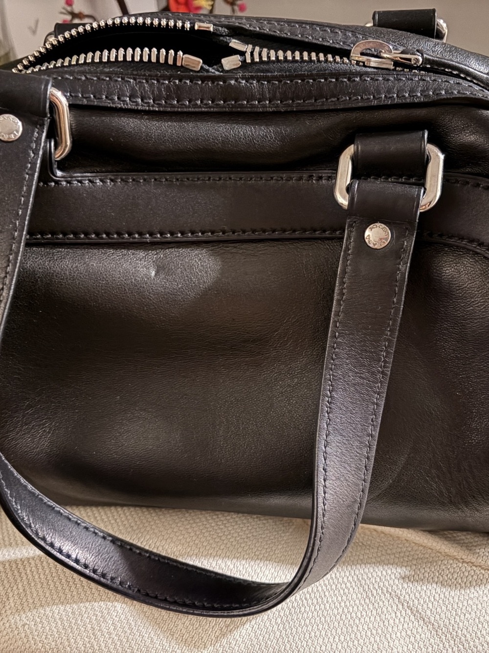 Prada Black Leather Satchel - Picture 3 of 7